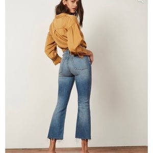 NWT Boyish ‘The Brady’ High Rise Crop Flare